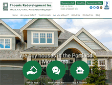 Tablet Screenshot of phoenixredevelopment.com